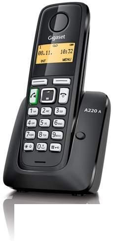 Радиотелефон Gigaset A220 A, черный (A220 A)