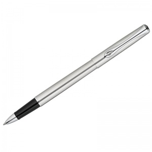 Ручка-роллер Diplomat Traveller stainless steel (0.7мм, синий цвет чернил) (D20000650)