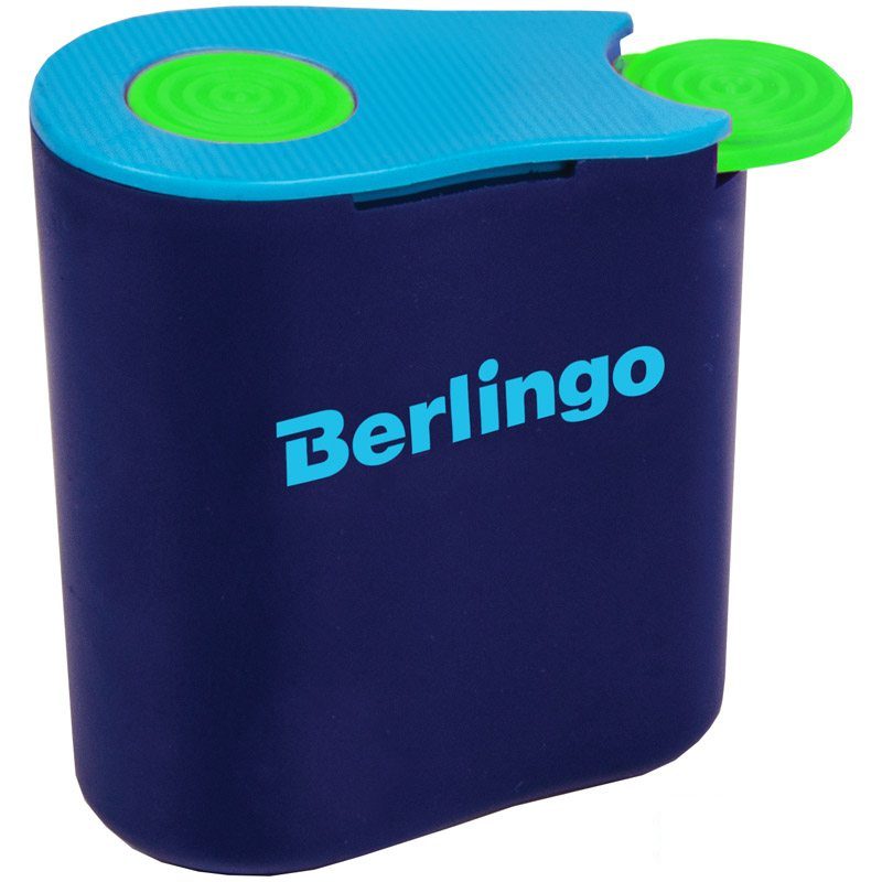 Точилка ручная пластиковая Berlingo Hybrid (1 отверстие, с контейнером) (BBp_15013)