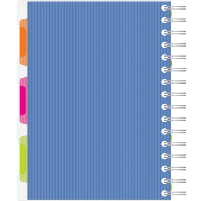 Бизнес-тетрадь А5 Attache Selection Spiral Book, 140 листов, клетка, на спирали, синяя (170x206мм)