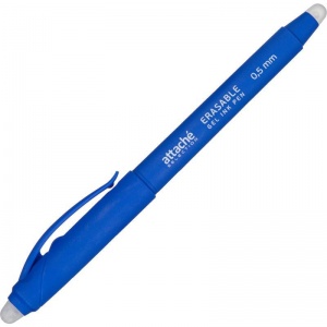 Ручка гелевая стираемая Attache Selection (0.5мм, синяя) 1шт.