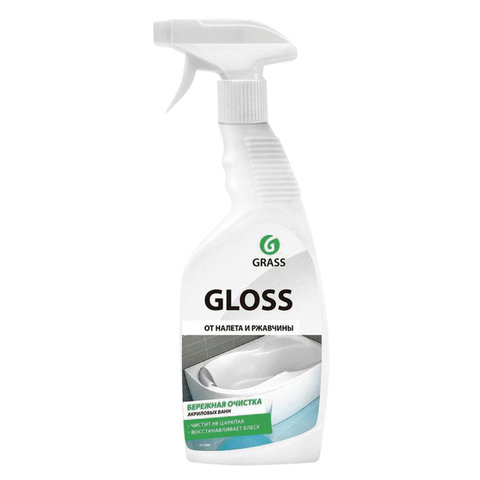 Средство для сантехники Grass Gloss, 600мл, жидкость (221600), 8шт.