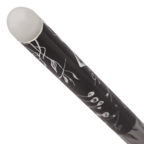 Ручка гелевая стираемая Пифагор (0.5мм, черная) 1шт. (100)