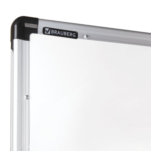 Доска магнитно-маркерная вращающаяся Brauberg Premium (90х120см, на стенде, алюминиевая рама, лаковое покрытие) (236851)