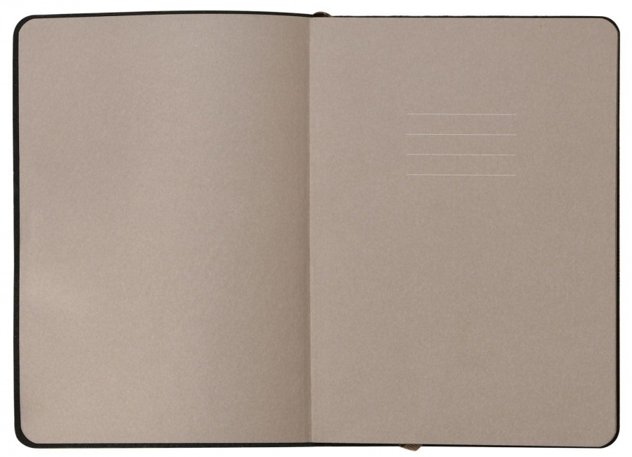Записная книжка В6 Lorex Inspire Journal Графитовый, 96 листов, линейка, мягкая обложка, 12шт.