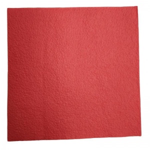 Салфетки бумажные 33х33см, 1-слойные Profi Pack, красные, 250шт.