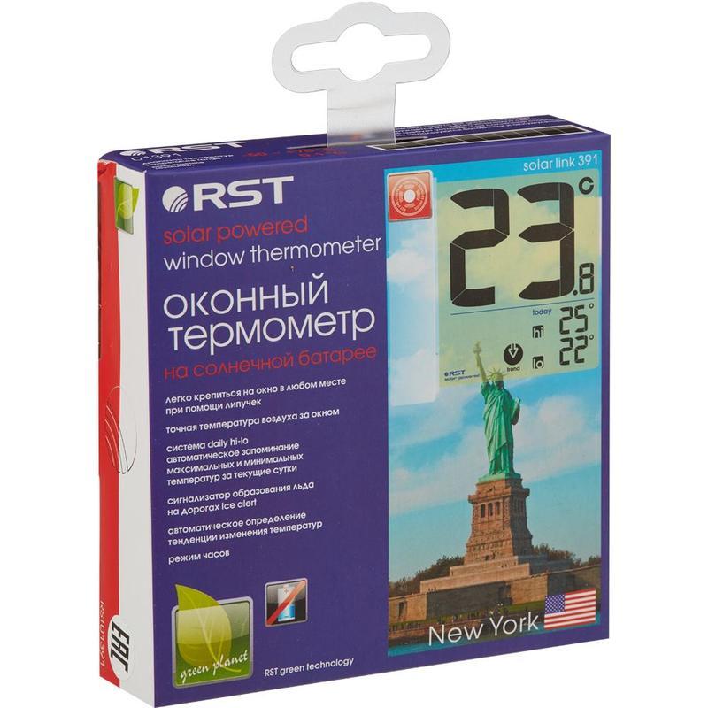 Термометр RST 01391 на липучке, прозрачный