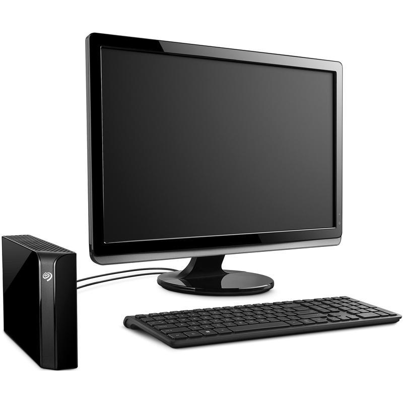 Внешний жесткий диск Seagate Backup Plus Desktop, 10Тб, черный (STEL10000400)