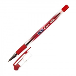 Ручка шариковая Linc Glycer (0.35мм, красный цвет чернил) 1шт. (1300RF/red)