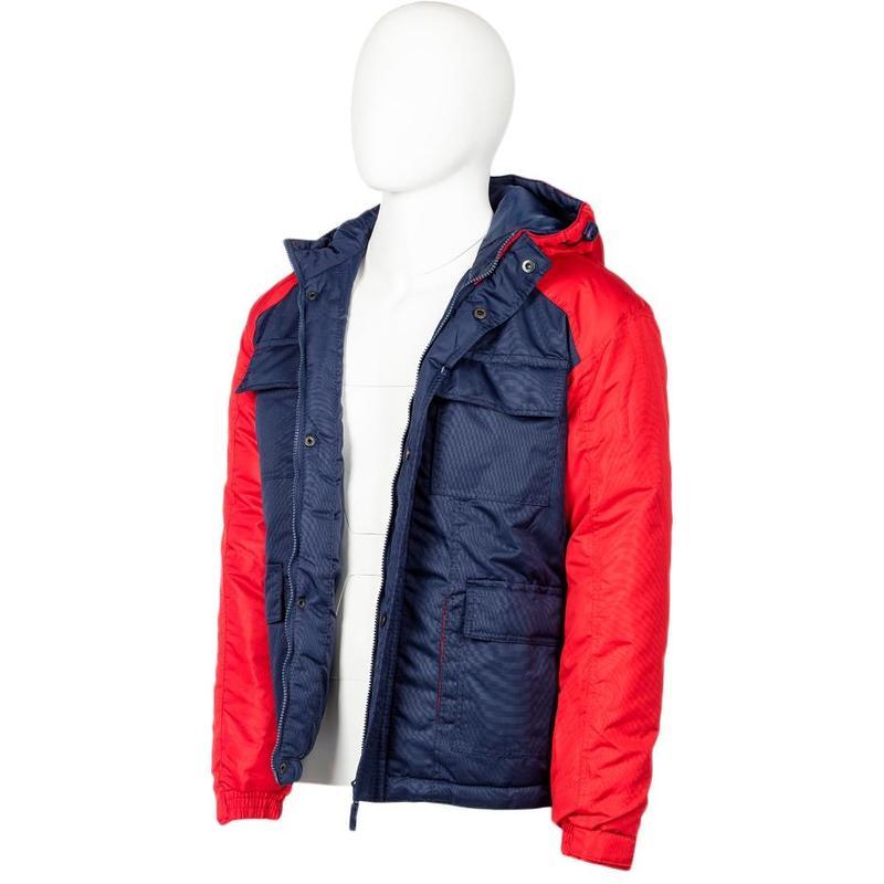 Спец.одежда Куртка зимняя мужская з41-КУ, синий/красная (размер 52-54, рост 170-176)
