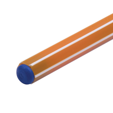 Ручка шариковая Pensan Officepen 1010 (1мм, синий цвет чернил, масляная основа, корпус оранжевый) 1шт. (1010/60)