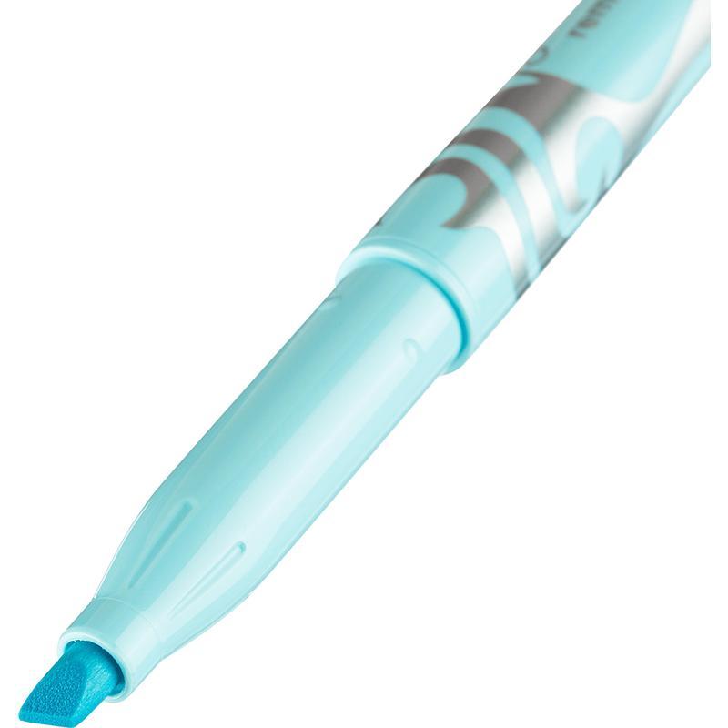Маркер-текстовыделитель стираемый Pilot Frixion Light Soft (1-3мм, голубой), 12шт.