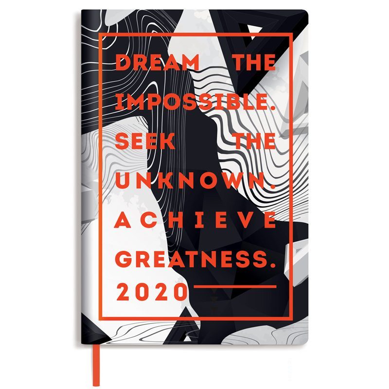 Ежедневник датированный на 2020 год А5 Greenwich Line Urban Aims (176 листов) обложка кожзам, цв.срез (EDА5-25452)