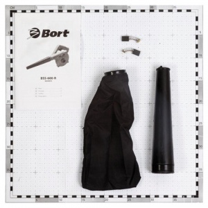 Воздуходувка электрическая Bort BSS-600-R (98296815)