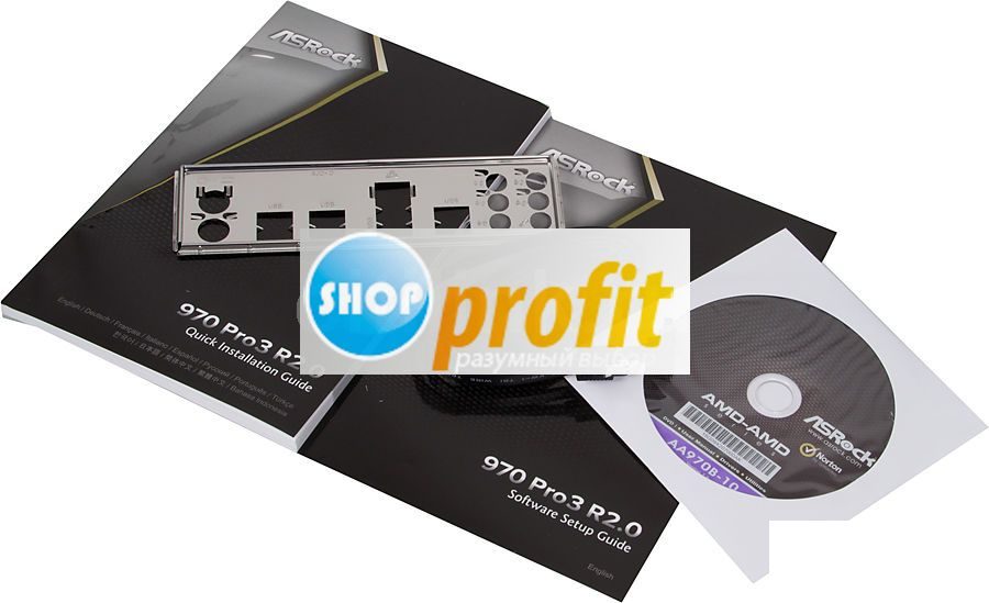 Материнская плата ATX ASRock 970 Pro3 R2.0, SocketAM3+, Retail (970 PRO3 R2.0)