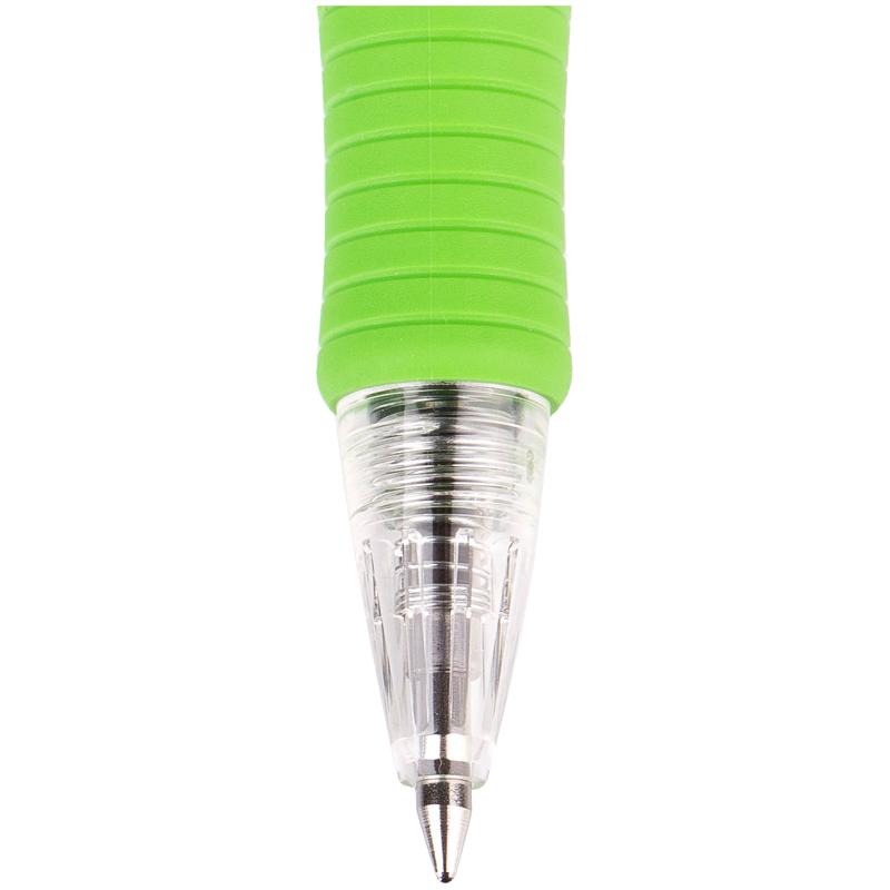 Ручка шариковая автоматическая Pilot Super Grip (0.32мм, синий цвет чернил, масляная основа, корпус зеленый) 1шт. (BPGP-10R-F-SG)