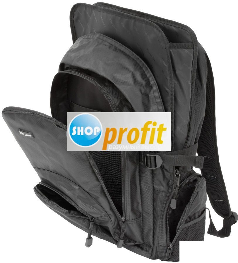 Рюкзак для ноутбука 16&quot; Targus Laptop Backpack, нейлон, черный (CN600)