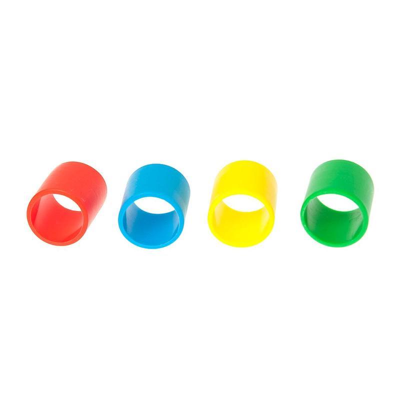 Кольца кодировочные для рукояток HQ Profline 73923, разноцветные, 4шт.