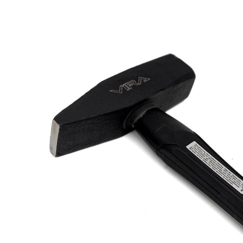 Молоток слесарный Vira Rage 600г, фибергласовая ручка (903006)