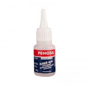 Клей универсальный Penosil Premium, моментальный, цианакрилатный, 20г