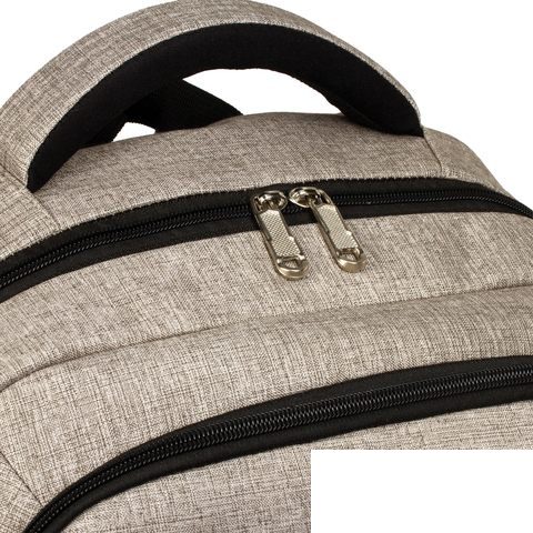 Рюкзак дорожный Brauberg &quot;Омега&quot;, водоотталк.ткань, серый, 32л., 490x350x180мм (226344)