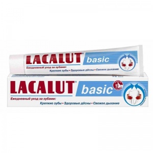 Зубная паста Lacalut Basic, 75мл