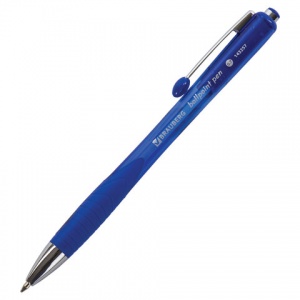 Ручка шариковая автоматическая Brauberg Harmony Tone (0.35мм, синий цвет чернил) 24шт. (143257)