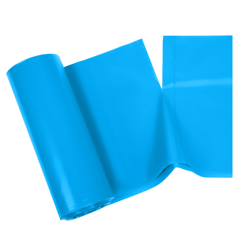 Пакеты для раздельного сбора мусора 120л, OfficeClean (70x108см, 38мкм, синие) ПВД, 10шт. в рулоне (344049)