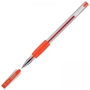 Ручка гелевая Attache Town (0.5мм, красный, резиновая манжетка) 1шт.
