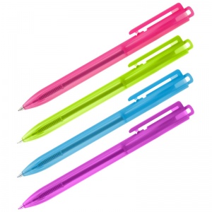 Ручка шариковая автоматическая OfficeSpace Light (0.7мм, синий цвет чернил) 12шт. (BPr_95007)