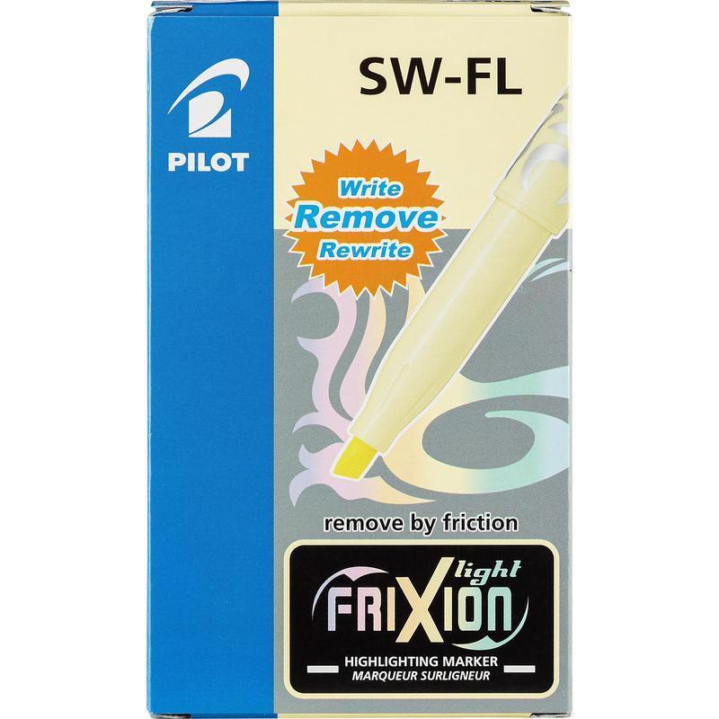 Маркер-текстовыделитель стираемый Pilot Frixion Light Soft (1-3мм, фиолетовый), 12шт.