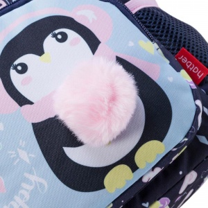 Рюкзак школьный Hatber Kids Веселые пингвины разноцветный (NRk_94122)