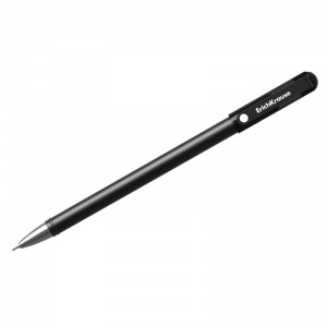 Ручка гелевая Erich Krause G-Soft (0.25мм, черный, игольчатый наконечник) 12шт. (39207)