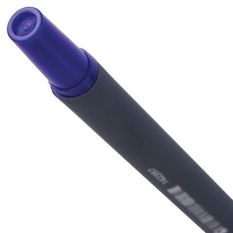 Ручка шариковая Staff (0.35мм, синий цвет чернил, корпус прорезиненный) 50шт. (142397)