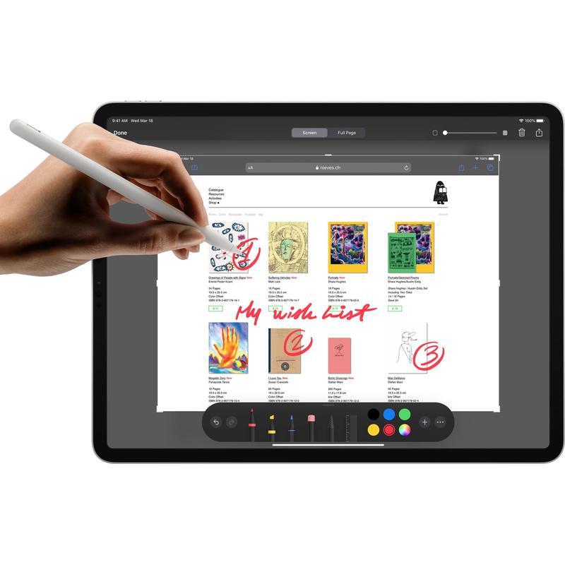 Планшет Apple iPad Pro 11 (2020) Wi-Fi + Cell 128Гб, серый (MY2V2RU/A)