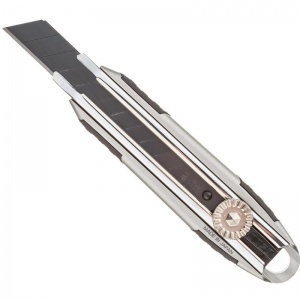 Нож универсальный Olfa OL-MXP-L с прорезиненными вставками (ширина лезвия 18мм)