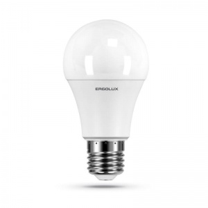 Лампа светодиодная Ergolux (15Вт, E27 4500 К (14101) холодный белый, 10шт.