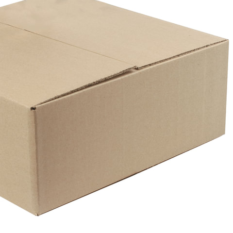 Короб картонный 330x330x132мм, картон бурый Т-23 профиль В, 1шт. (440129)