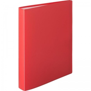Папка файловая 80 вкладышей Attache (А4, пластик, 600мкм) красная