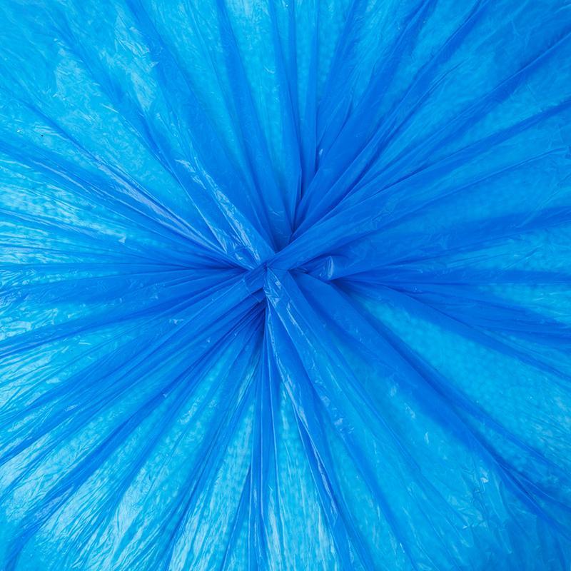 Пакеты для мусора 60л, Paclan Multitop (60x72см, 14мкм, синие) 20шт. в рулоне, с завязками (402090/402092)