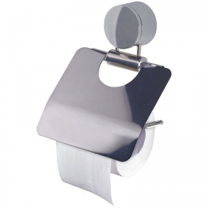 Держатель для туалетной бумаги рулонной OfficeClean, нержавеющая сталь, хром (277570)