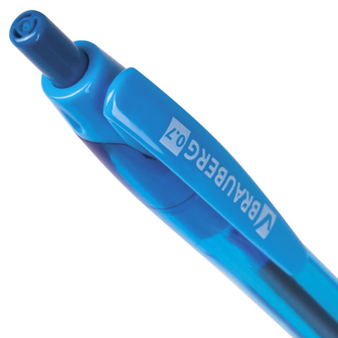 Ручка шариковая автоматическая Brauberg Fruity RG (0.35мм, синий цвет чернил, масляная основа) 12шт. (OBPR127)