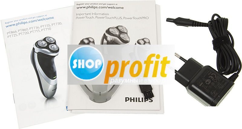 Бритва Philips PT860, 3 лезвия, роторная (PT860)