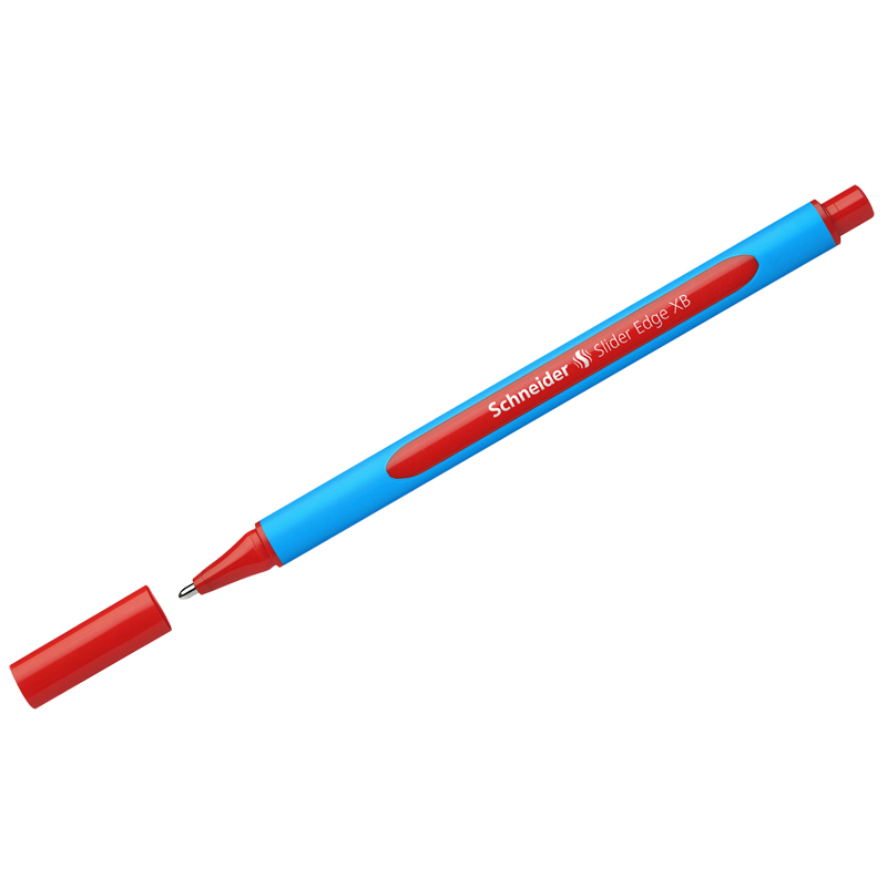 Ручка шариковая Schneider Slider Edge XB (0.7мм, красный цвет чернил, трехгранная) 10шт. (152202)