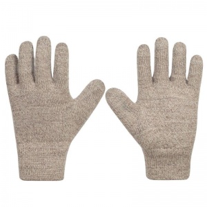 Перчатки защитные полушерстяные Чибис Ш, утепленные, бежевые, размер 8 (M), 1 пара