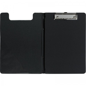 Папка-планшет с крышкой Attache Selection (А5, до 50 листов, картон/пвх) черный