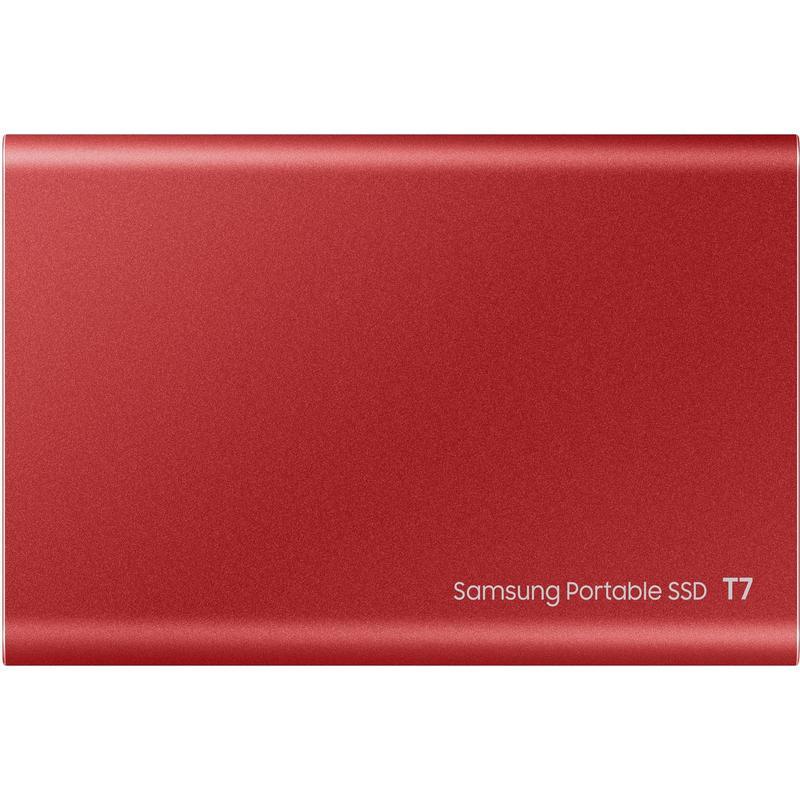 Внешний жесткий диск Samsung T7 Touсh, 2Тб, красный (MU-PC2T0R/WW)