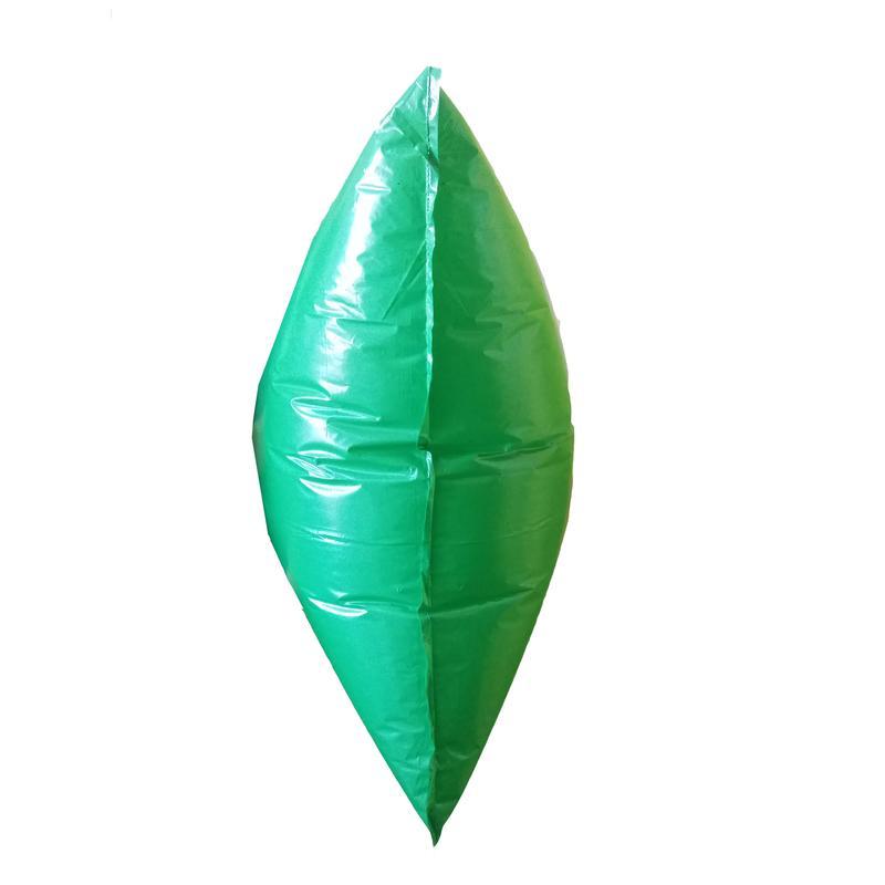 Пакеты для мусора 120л, Luscan (70x110см, 40мкм, зеленые) ПВД, 20шт. в рулоне