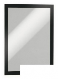 Рамка настенная магнитная Durable Duraframe А4 (А4, черный пластик) 2шт. в упаковке (4872-01)