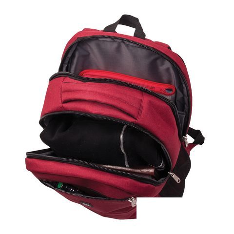 Рюкзак дорожный Brauberg &quot;Формула&quot;, водоотталк.ткань, красный, 29л., 490x340x170мм (226350)